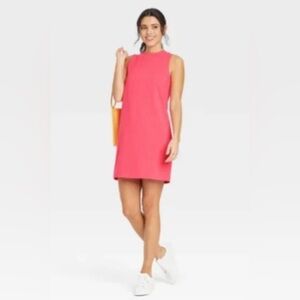 A New Day Women's Knit Tank Dress - pink